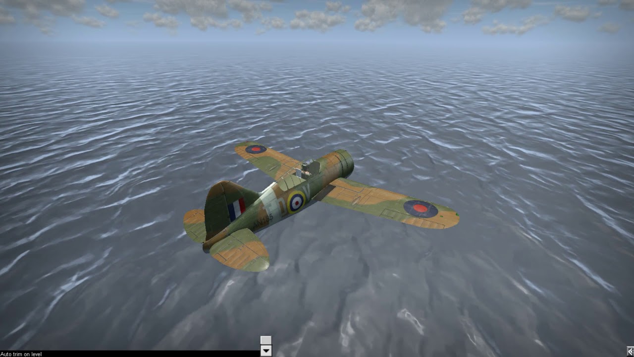 WarBirds B339 Buffalo Mk1 Max.speed @50m 465km/h