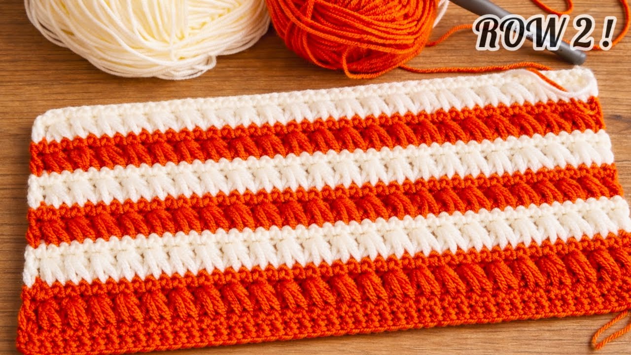 You Won’t Believe How EASY & BEAUTIFUL This Crochet Stitch Is 😍