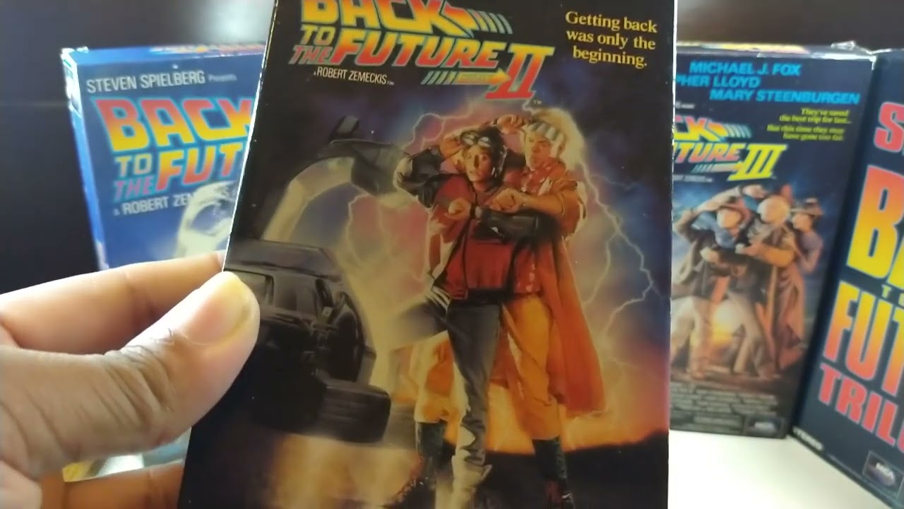FBF: Back To The Future The Trilogy Limited Edition Set VHS Box Set 60fps