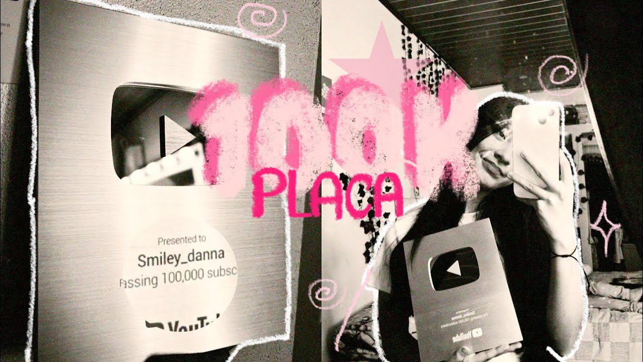 Placa de los 100k🫧💝#viral #100k