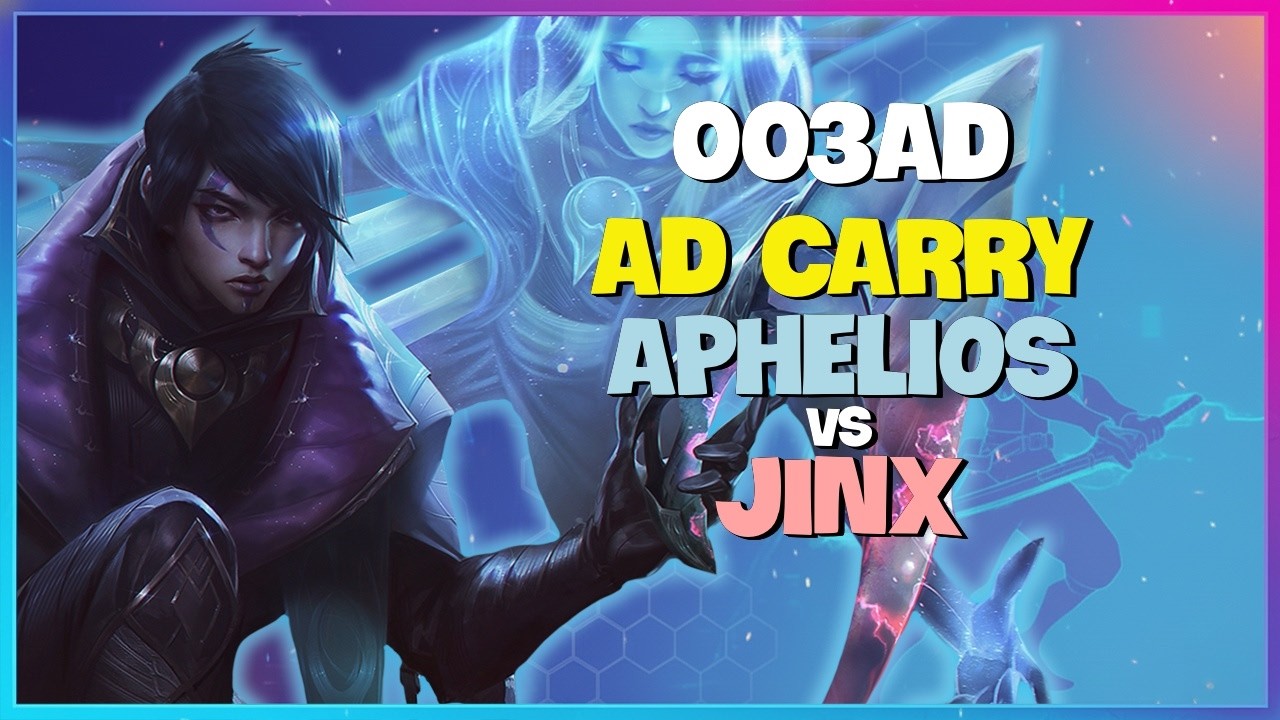 Rank 1 Aphelios : Kẻ Này HỦY DIỆT Jinx Với Sát Thương ĐIÊN RỒ - Vietsub