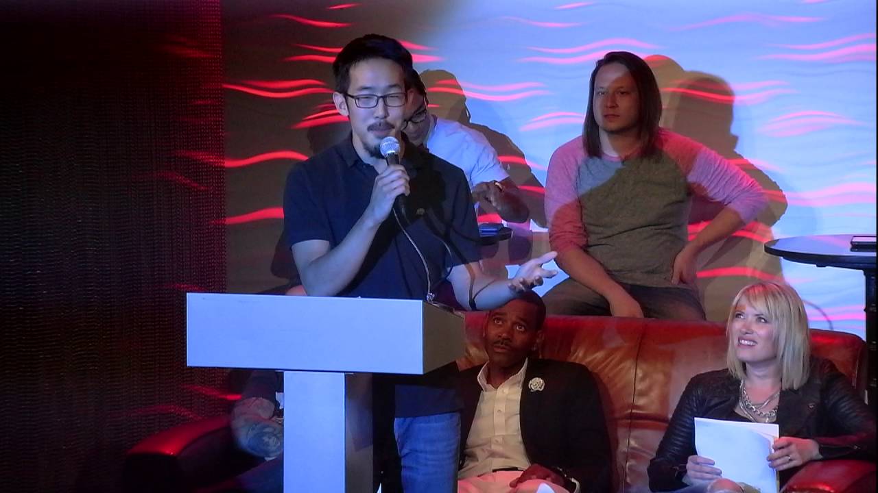 Hans Kim  at the Jose Bolanos Roast
