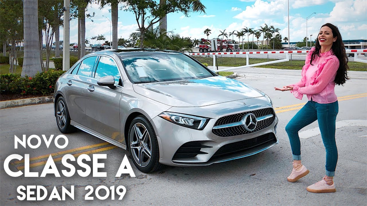 NOVO Classe A 220 SEDAN 2019 é o CARRO MAIS BARATO da Mercedes-Benz nos EUA