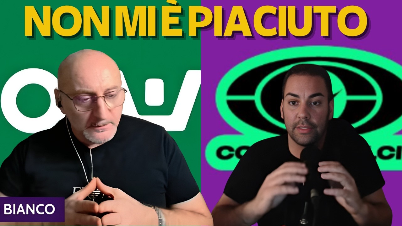 GIANNI BIANCO in LIVE per RISPONDERE ad OGNISSANTI su OCW