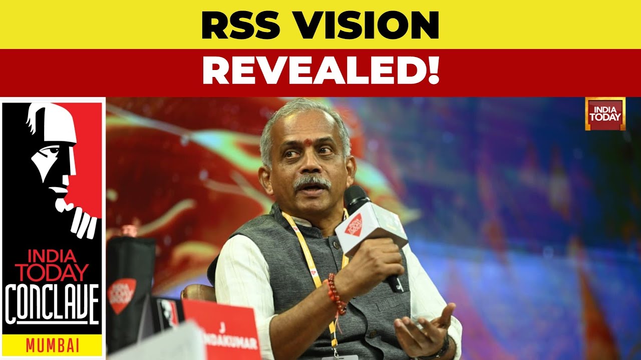 RSS on Modi, Trade, and India’s Heritage | India Today Conclave 2025