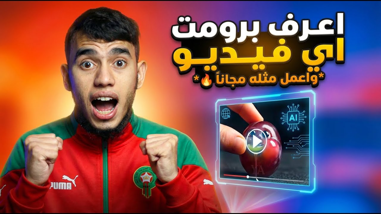 طريقة معرفة برومت اي فيديو ترند مصنوع بالذكاء الاصطناعي واعمل مثله مجانا 😍