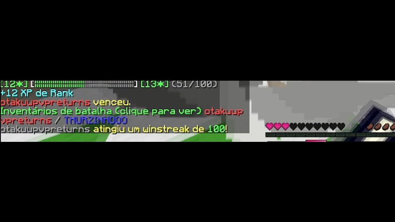 Pegando 100 de winstreak no Sopa do MushMC (de novo).