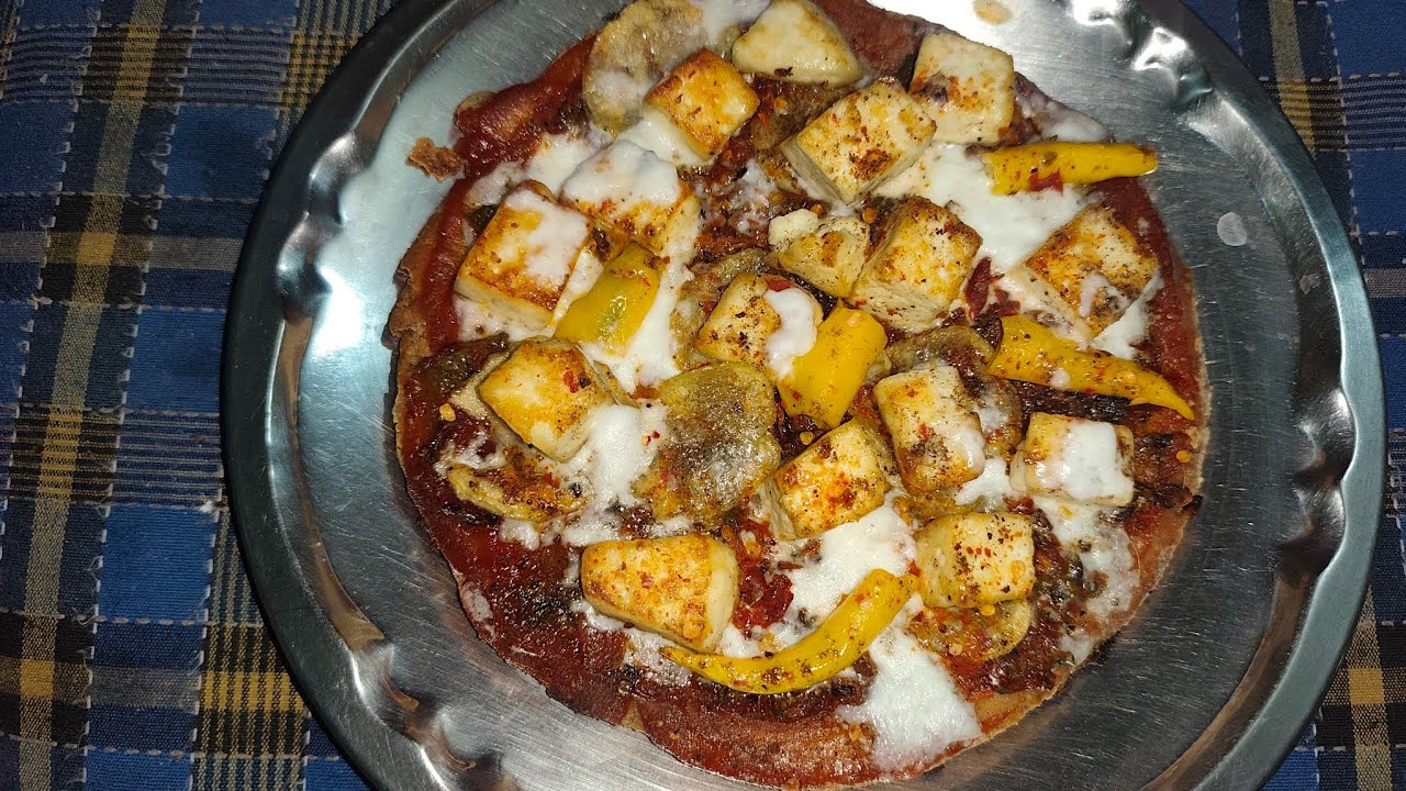 Date 20/1/2025 meri mammi ke hath ka dinner 😘🥰to day special vage paneer Pizza 👌👌