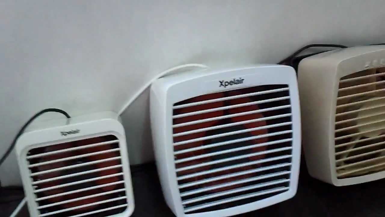 my XPELAIR GXC6 + GX9 + GX9 + GX12