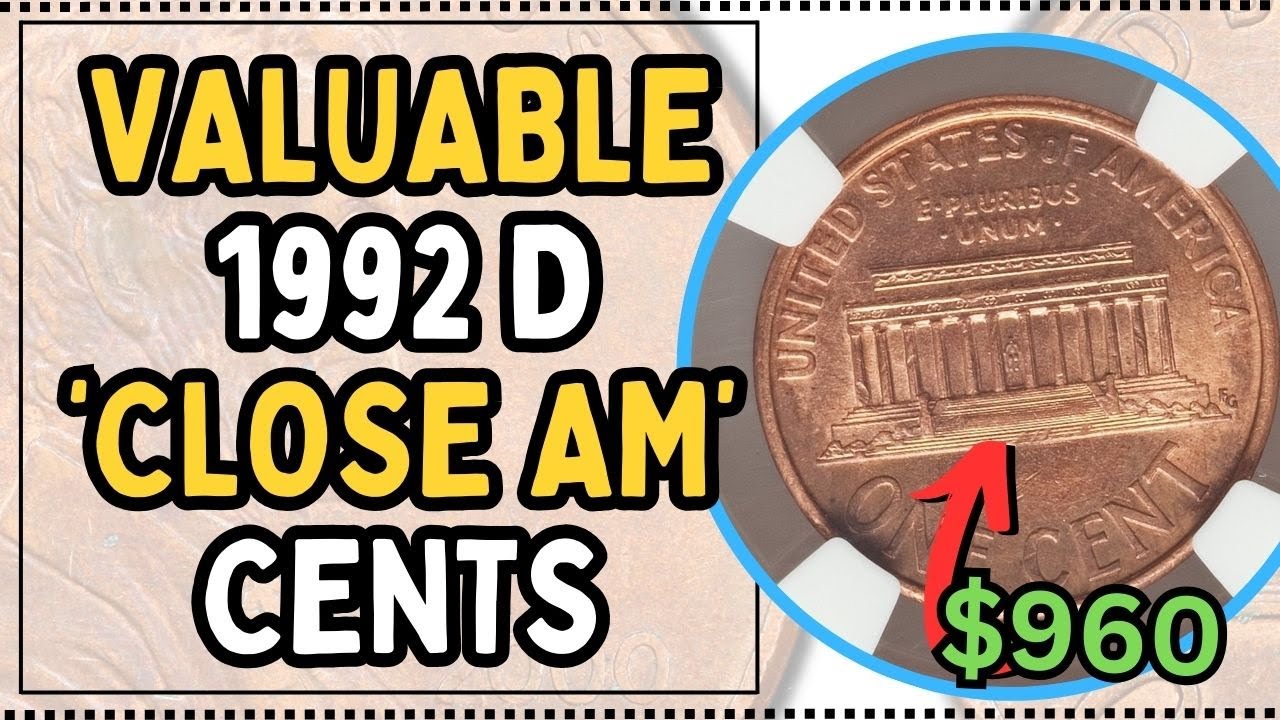 1992 D Close AM Lincoln Cent Value 💰 PCGS NGC and ANACS