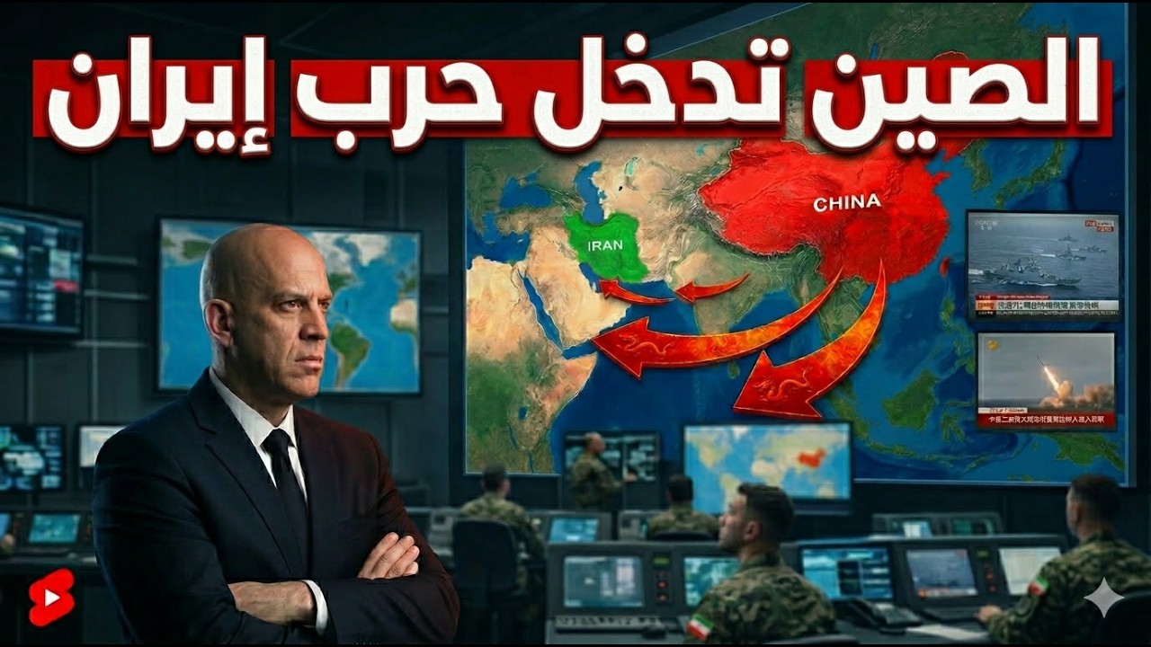 الصين رسميا تدخل حرب ايران وامريكا ترد بارسال الجيش لحدود الصين و لبنان تعلن الحرب على ايران