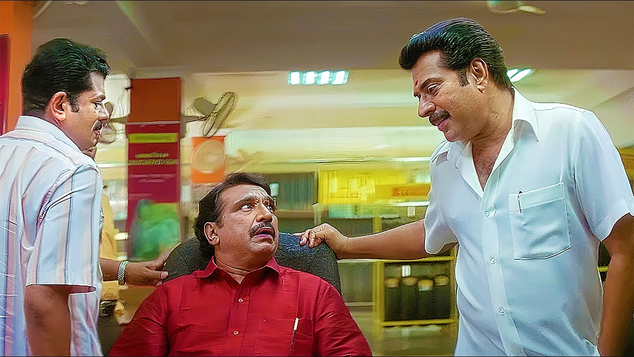 പൂജപ്പുര ജയിലിലിരുന്ന് ഉണ്ട തിന്നാൻ തയ്യാറായിക്കോ | Mammootty | Nerariyan CBI Malayalam Movie Scenes
