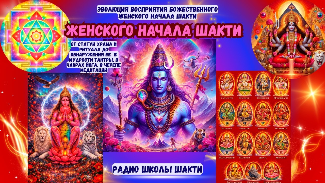 Эволюция восприятия Божественного женского начала Шакти - от статуи храма и ритуала до обнаружения