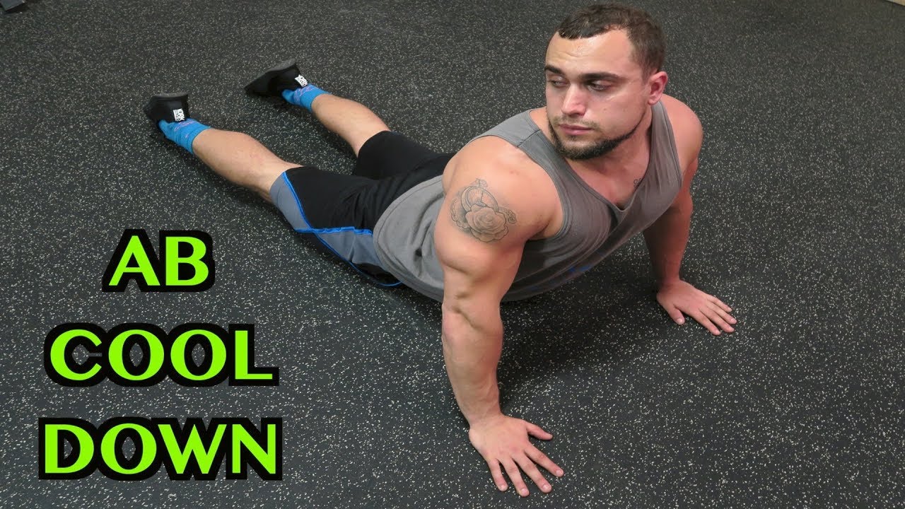 5 Minute Ab Static Stretching Routine | Cool Down