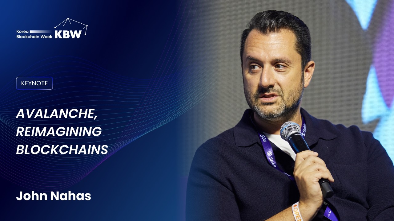 Avalanche's Infinite Highway: Scaling to 1,000+ Custom Blockchains with John Nahas at KBW 2025