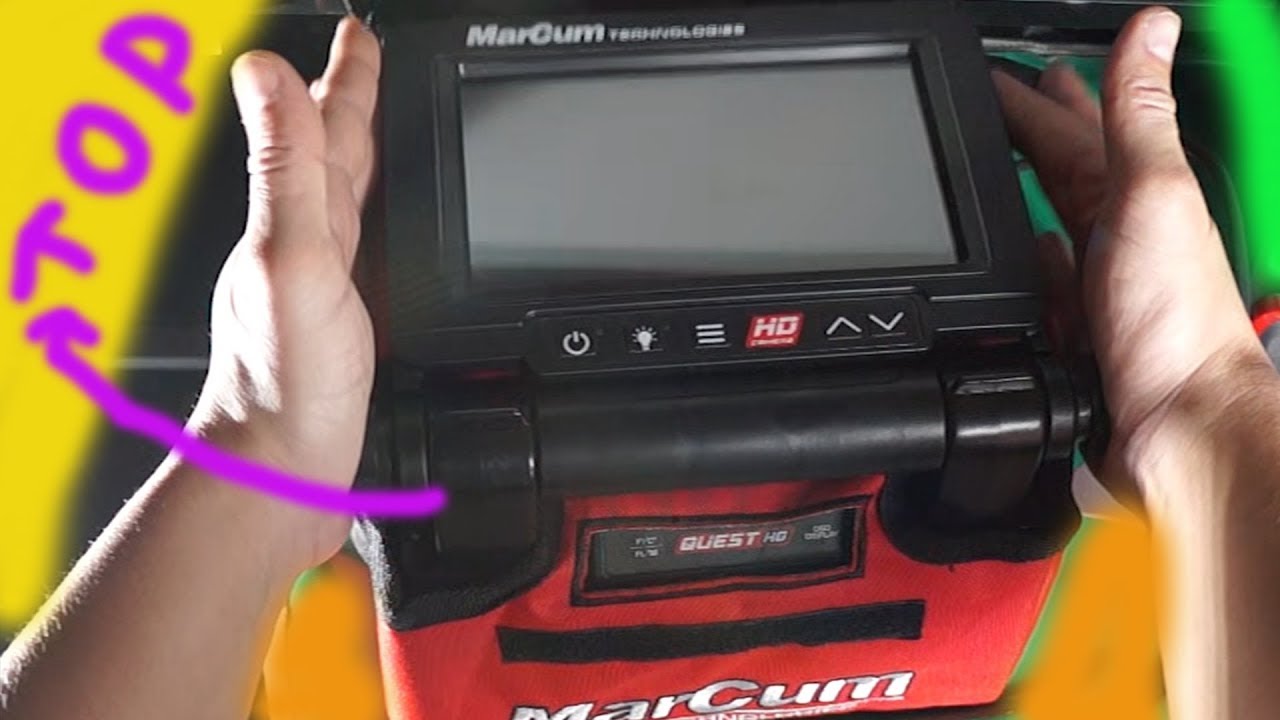 Лучшая подвоная камера MARCUM Quest HD.  NEW top 2019 Super Video Full Hd 1080p