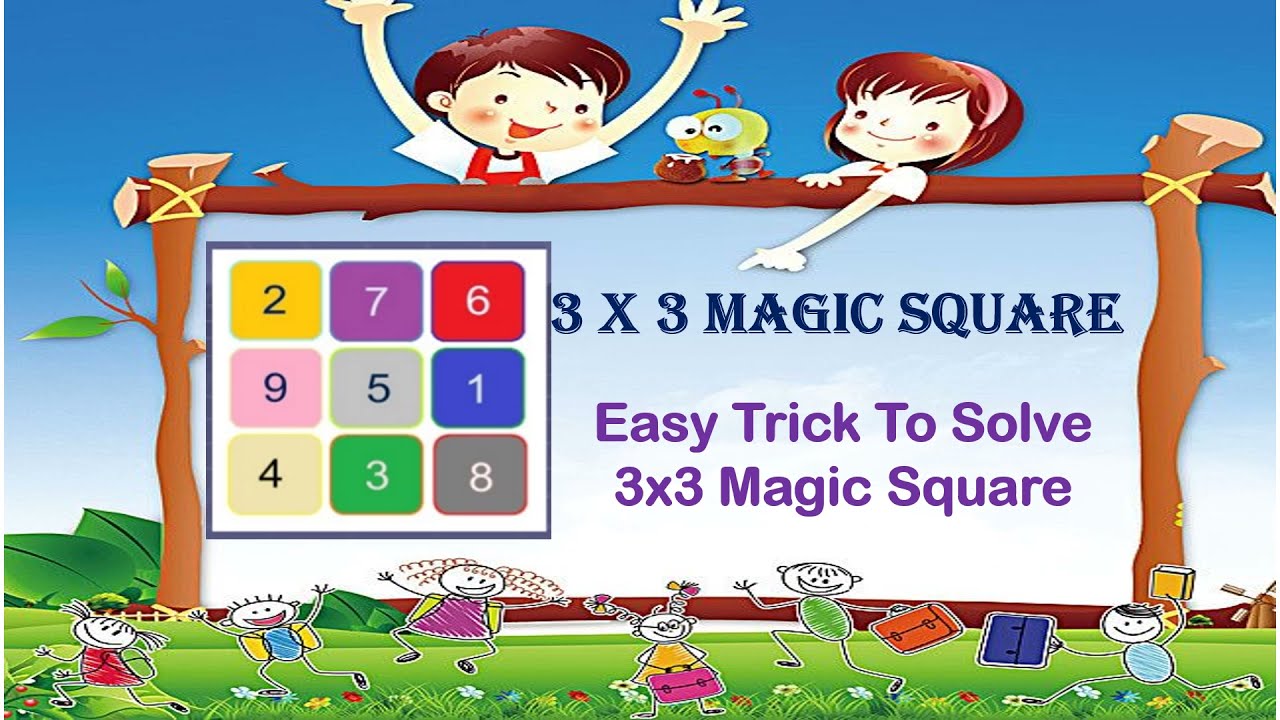 #EASY #TRICK #TO #SOLVE #3X3MAGIC #SQUARE