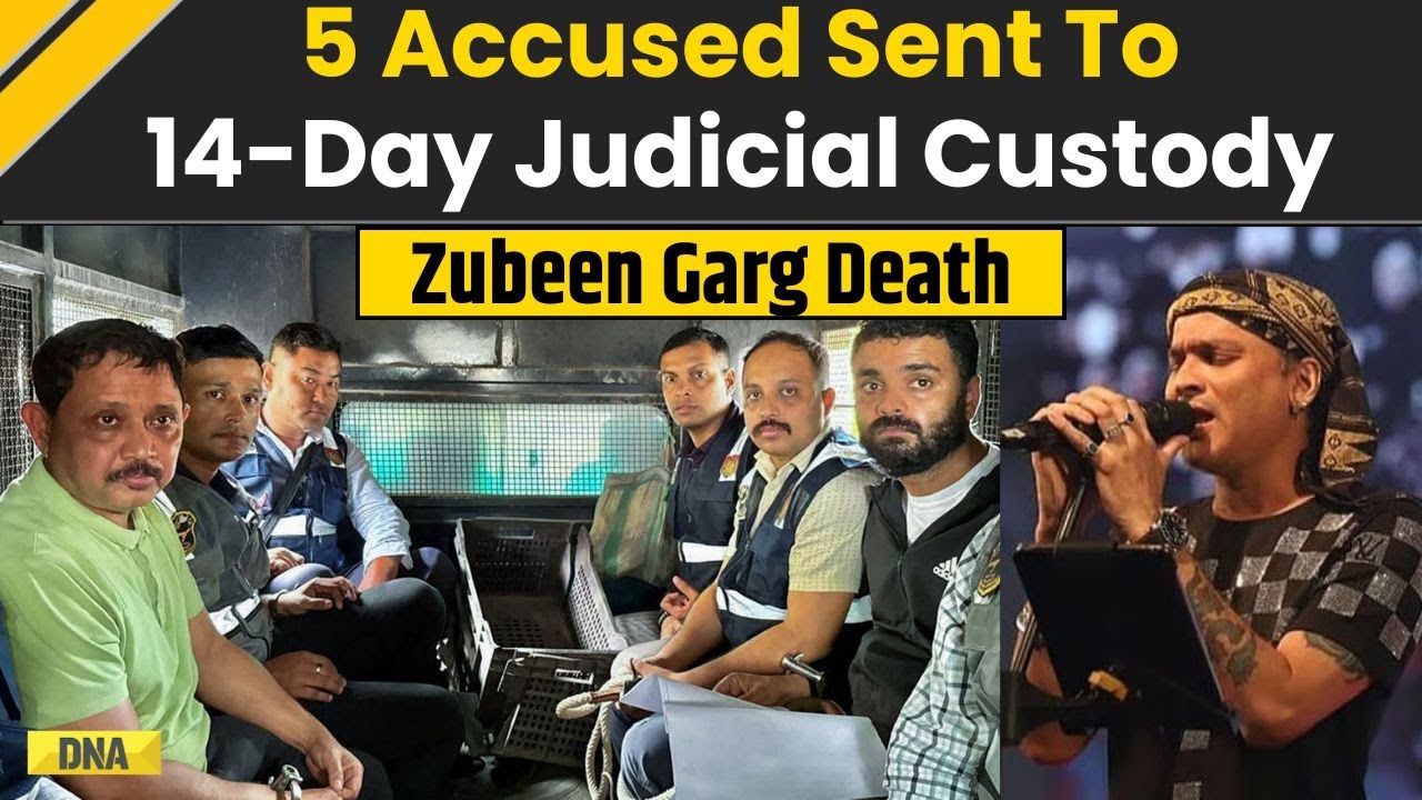 Zubeen Garg Death: 5 Accused Sent To 14-Day Judicial Custody, Violence Erupts Outside Baksa Jail