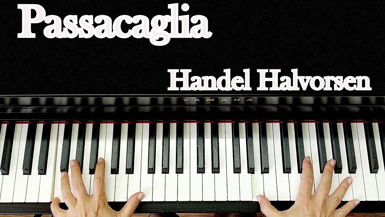 Passacaglia Handel Halvorsen Полный Урок для начинающих на Фортепиано+ НОТЫ🎵