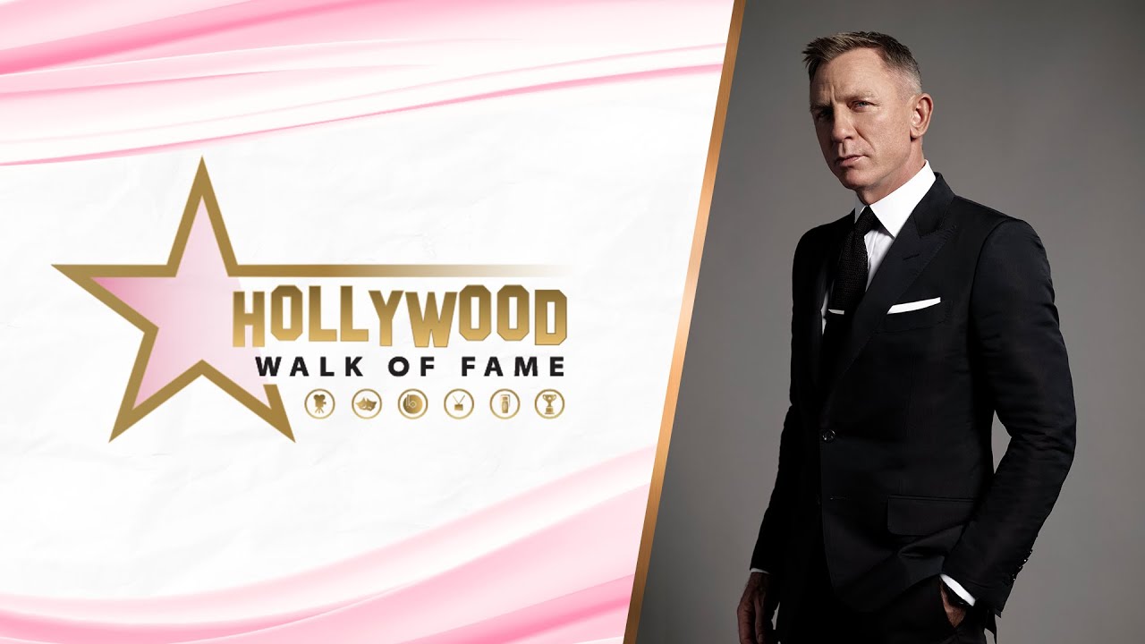 Daniel Craig- Live Walk of Fame Ceremony