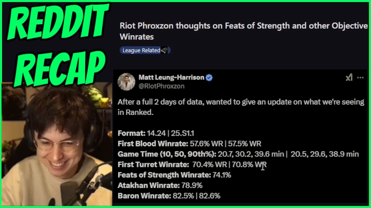 First Stats For Start Of LoL Season 25, The Best LoL Cinematic Ever & LR Disney Vlog