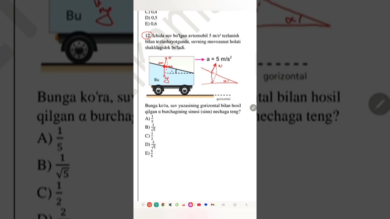 Fizika milliy sertifikat va Attestatsiya uchun qabul boshlangan @Boburiy25 telegram