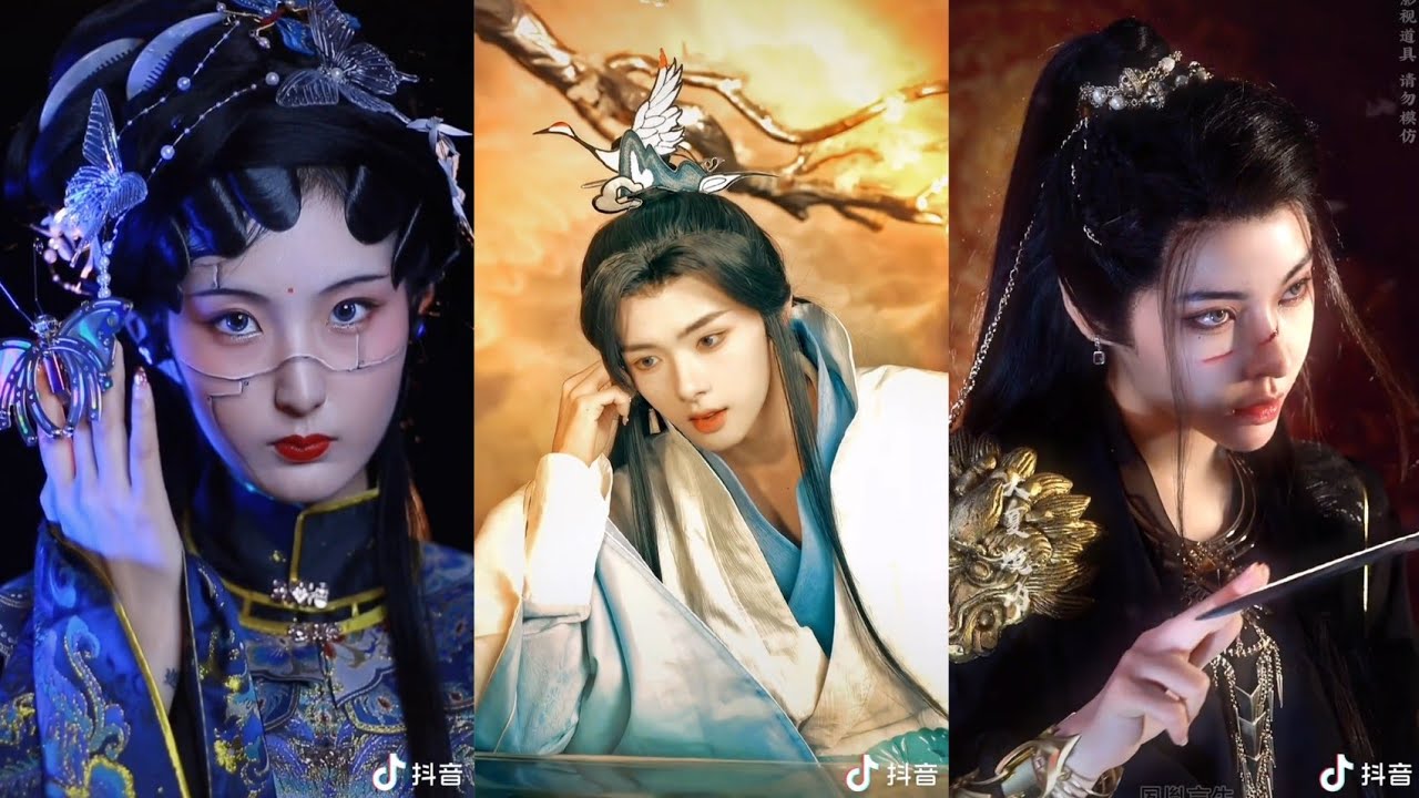 [抖音] TIKTOK Chinese traditional clothing (汉服/苗服/藏服)|ชุดจีนโบราณ|24