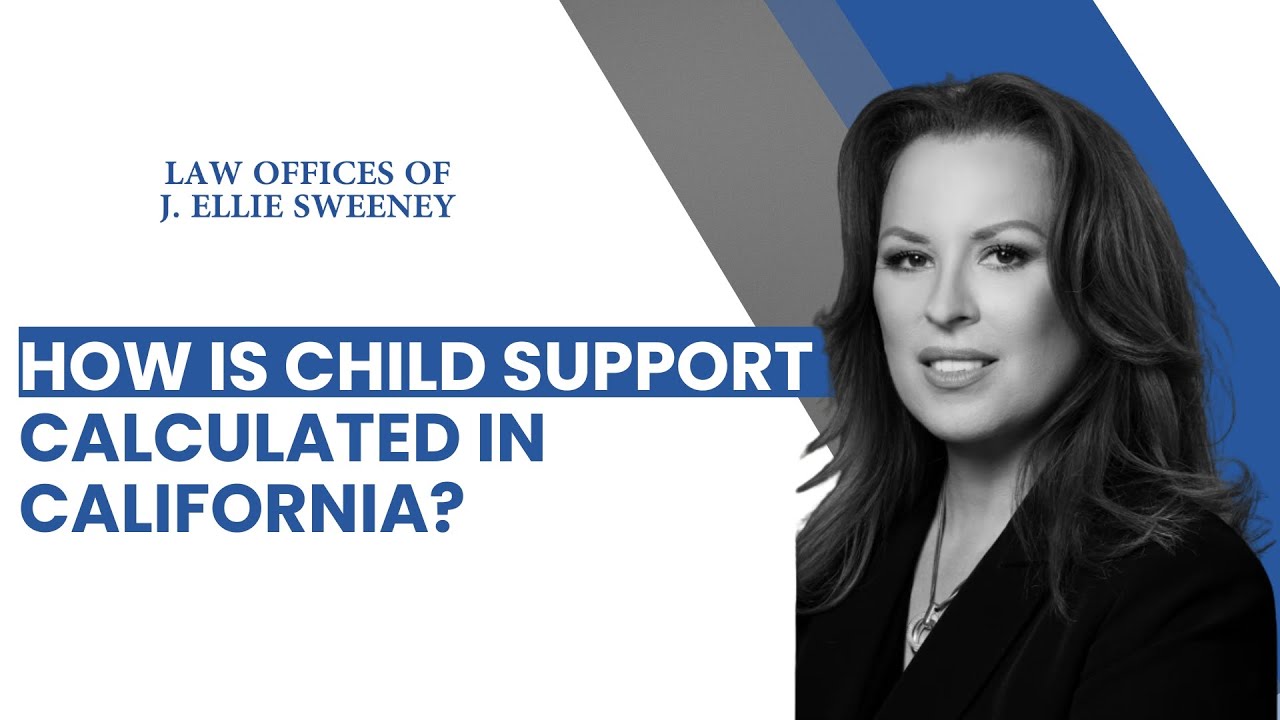 How Is Child Support Calculated in California?