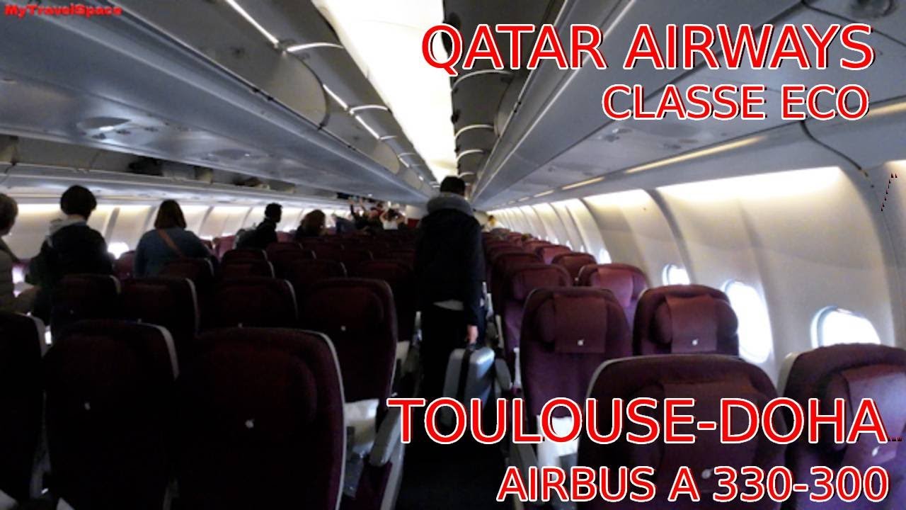 QATAR AIRWAYS     TOULOUSE DOHA     CLASSE ECO