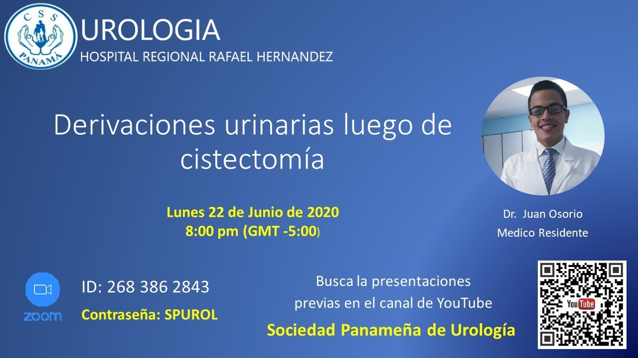 Derivaciones urinarias luego de cistectomía