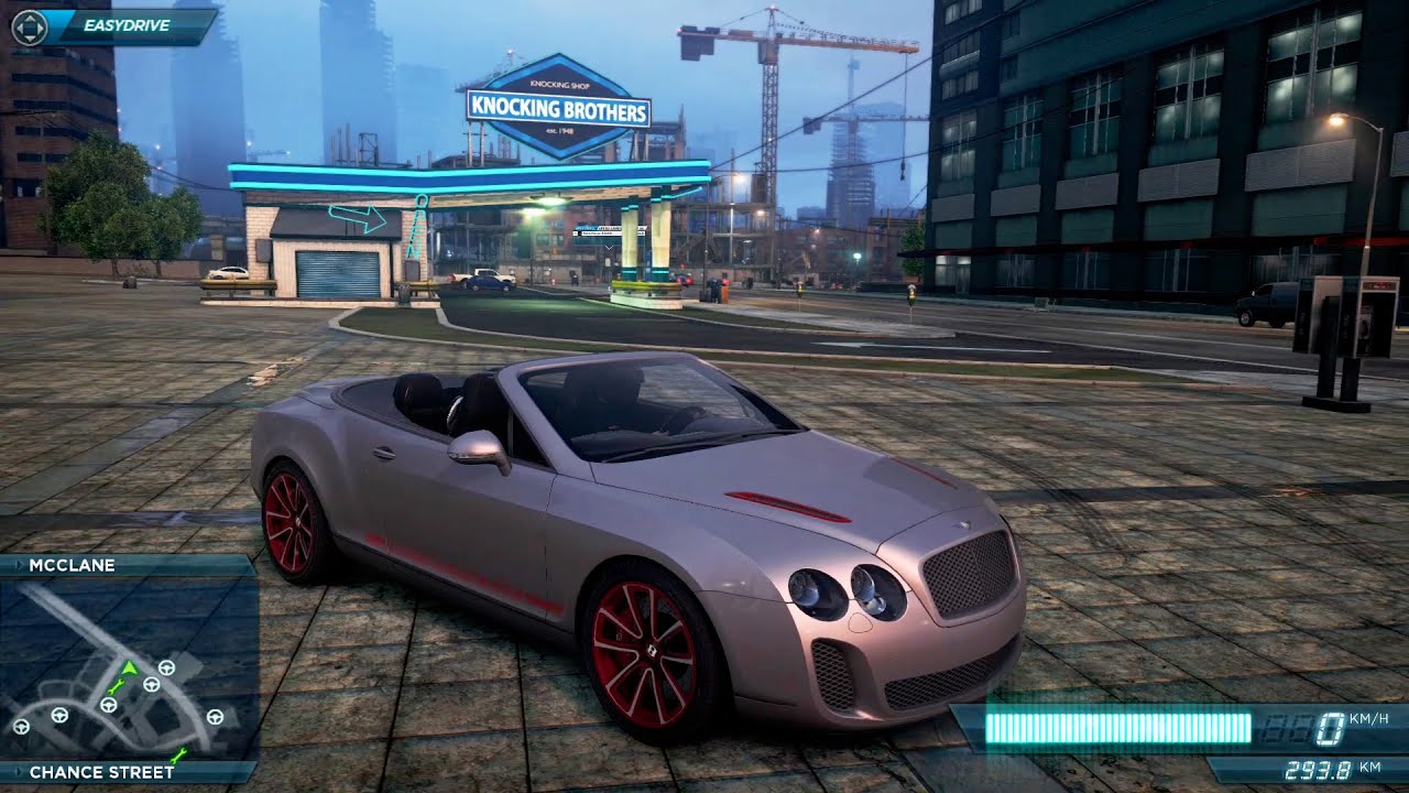 NFS Most Wanted | Police Chase Max Heat Level Escaped | Bentley Supersports ISR vs Police