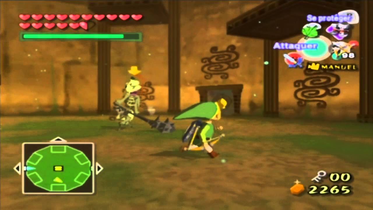 Walkthrough FR l Zelda Wind Waker l Carte au tr&eacute;sor 5 & 35 Temple du Vent