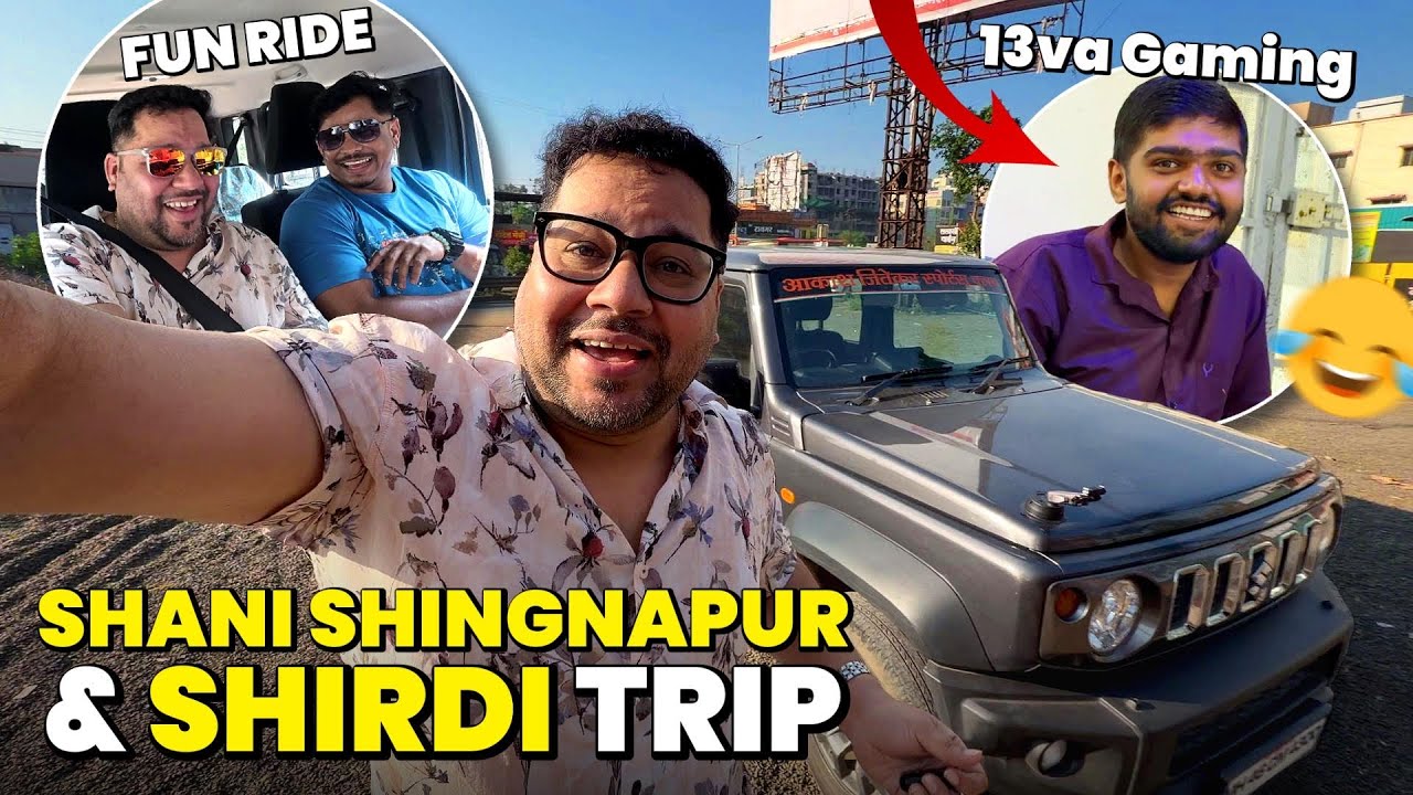 Fun trip with @karnuu4545 at Shani Shingnapur & Shirdi |