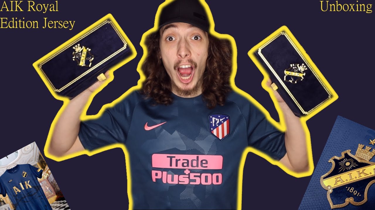 AIK Royal Edition Shirt Unboxing!