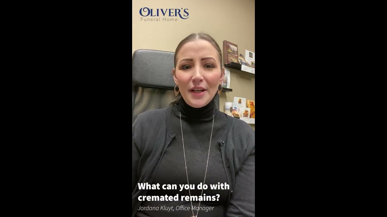 What to do with cremated remains