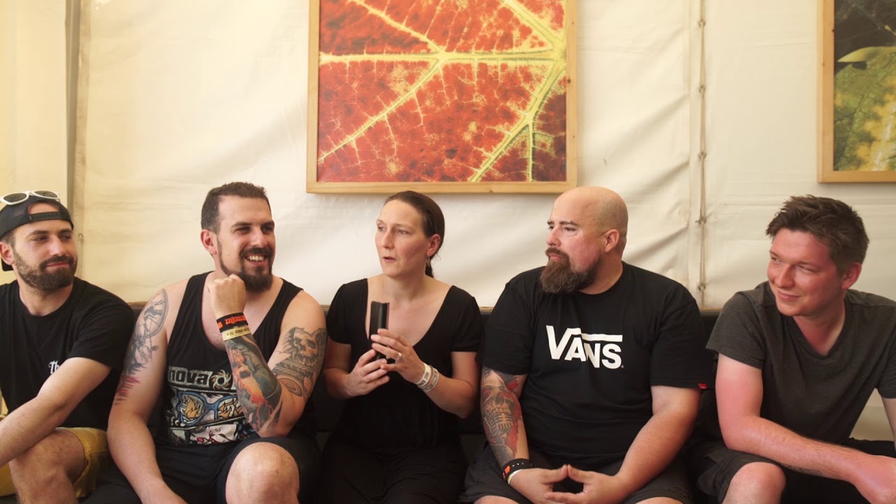 Interview mit MAYBURN @ Nova Rock 2019