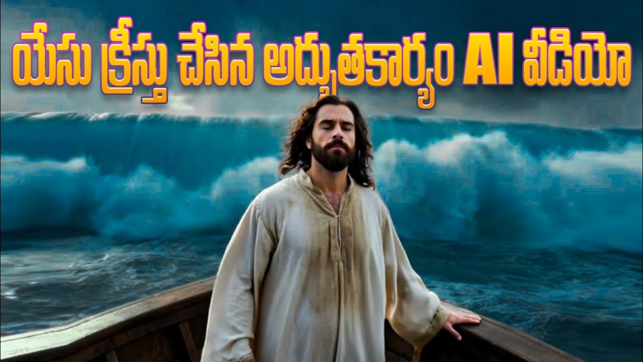 ఆ పడవ మునిగిపోతుందనగా జరిగిన అద్భుతం.. ఇది కదా అసలైన పవర్! #christianjoelofficial#Jesus​#Miracle​