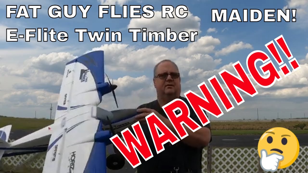 WARNING! watch my MAIDEN of the E-Flite Twin Timber BEFORE you buy!