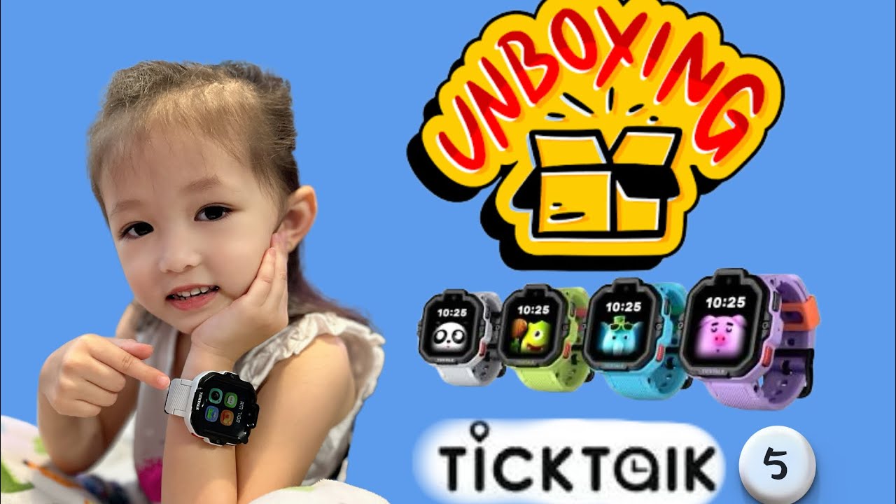 Unboxing My TickTalk 5 Smartwatch | Kids Smartwatch Review & First Impressions | #TickTalk5 
