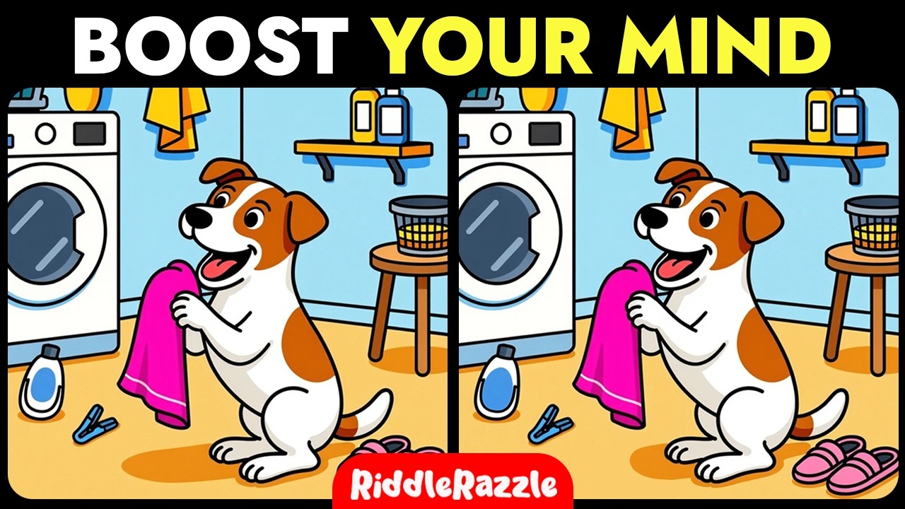 Brain Focus Training | Can You Find All 3 Differences?