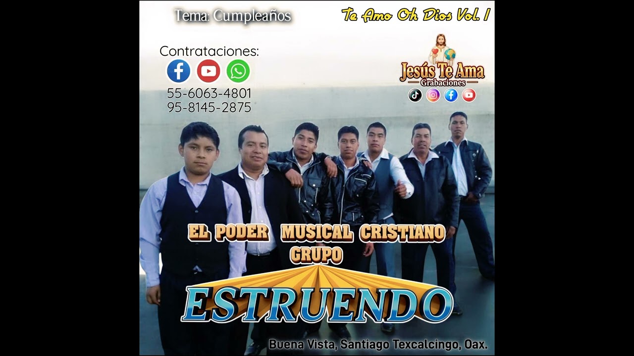10 Cumpleaños Vol. 1 El Poder Musical Cristiano Grupo Estruendo 