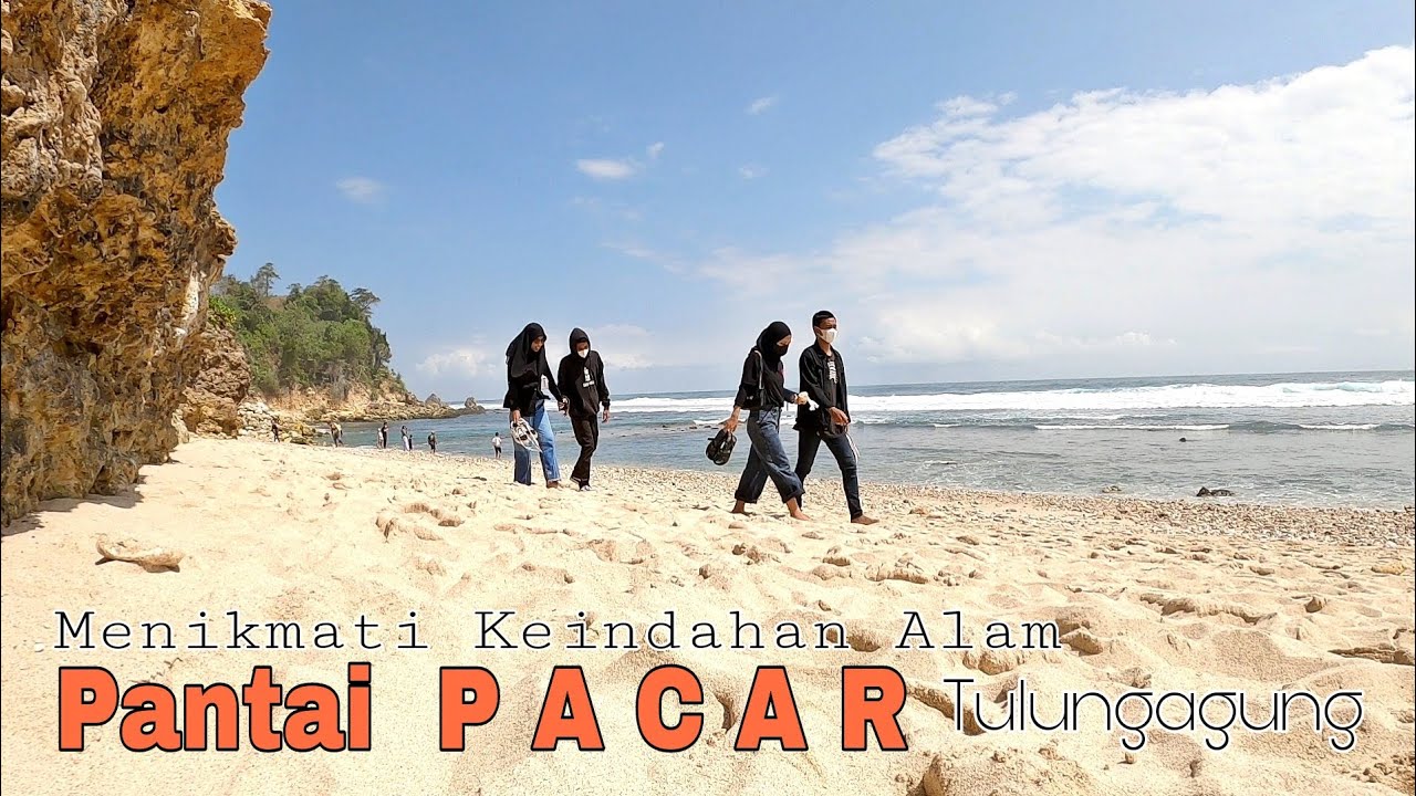 MENIKMATI KEINDAHAN ALAM PANTAI PACAR PUCANG LABAN TULUNGAGUNG JAWA TIMUR INDONESIA 🇮🇩