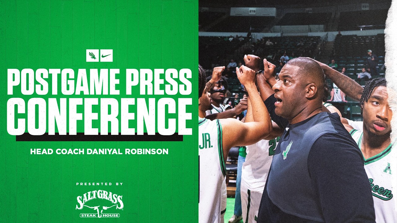 MBB Postgame Press Conference | UNT vs. FAU