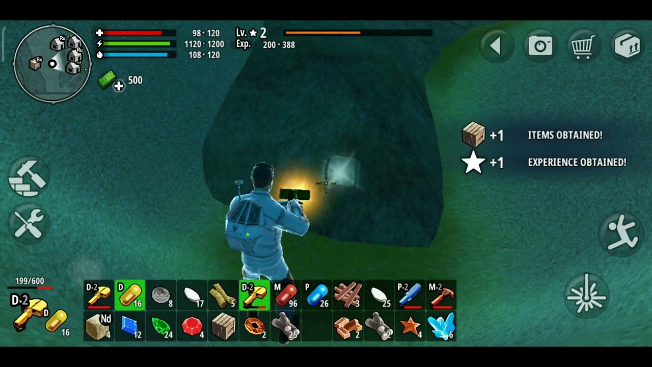 How to find needy things in X-survive.