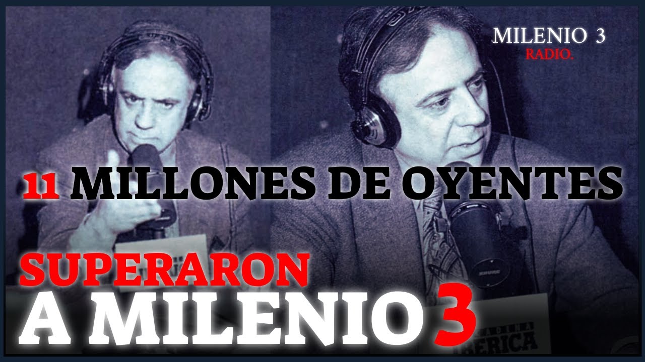 EL PROGRAMA QUE ROMPIÓ TODOS LOS RECORDS DE AUDIENCIA - MILENIO 3 RADIO - HISTORIAS DE FANTASMAS
