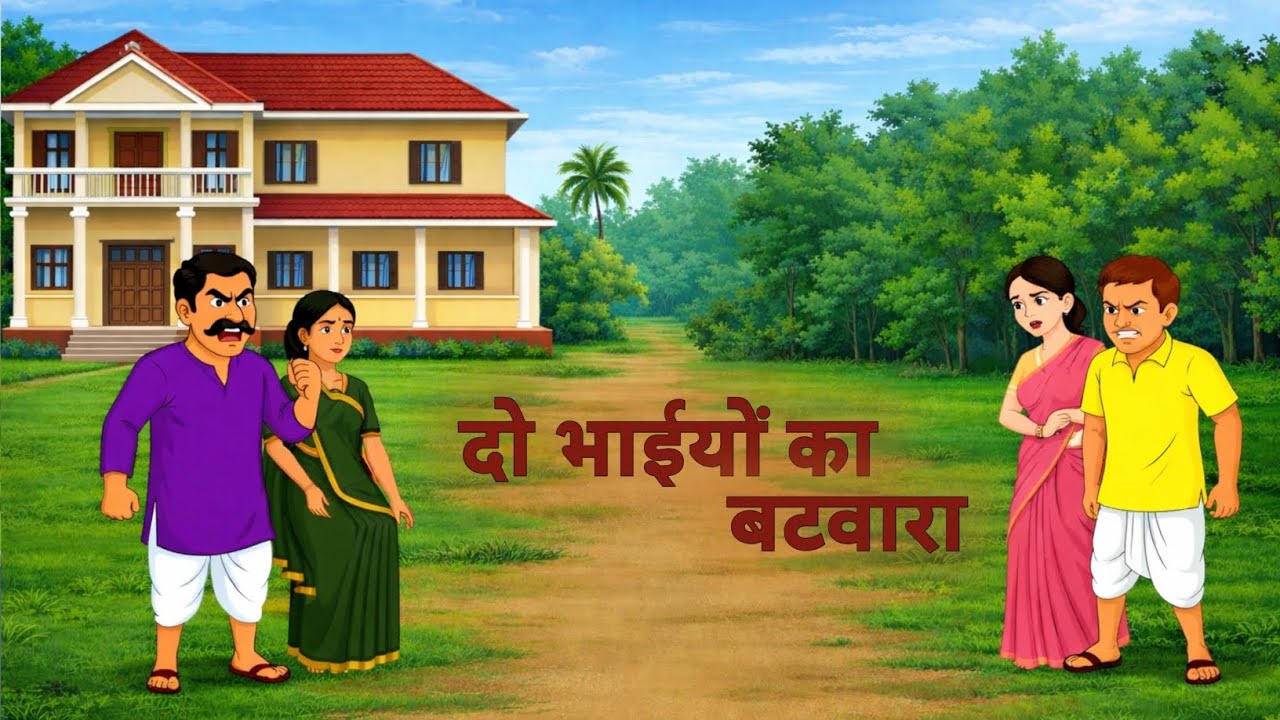 दो भाईयों का बटवारा | Hindi Story | Hindi Kahaniya | Moral Stories | Bedtime Stories