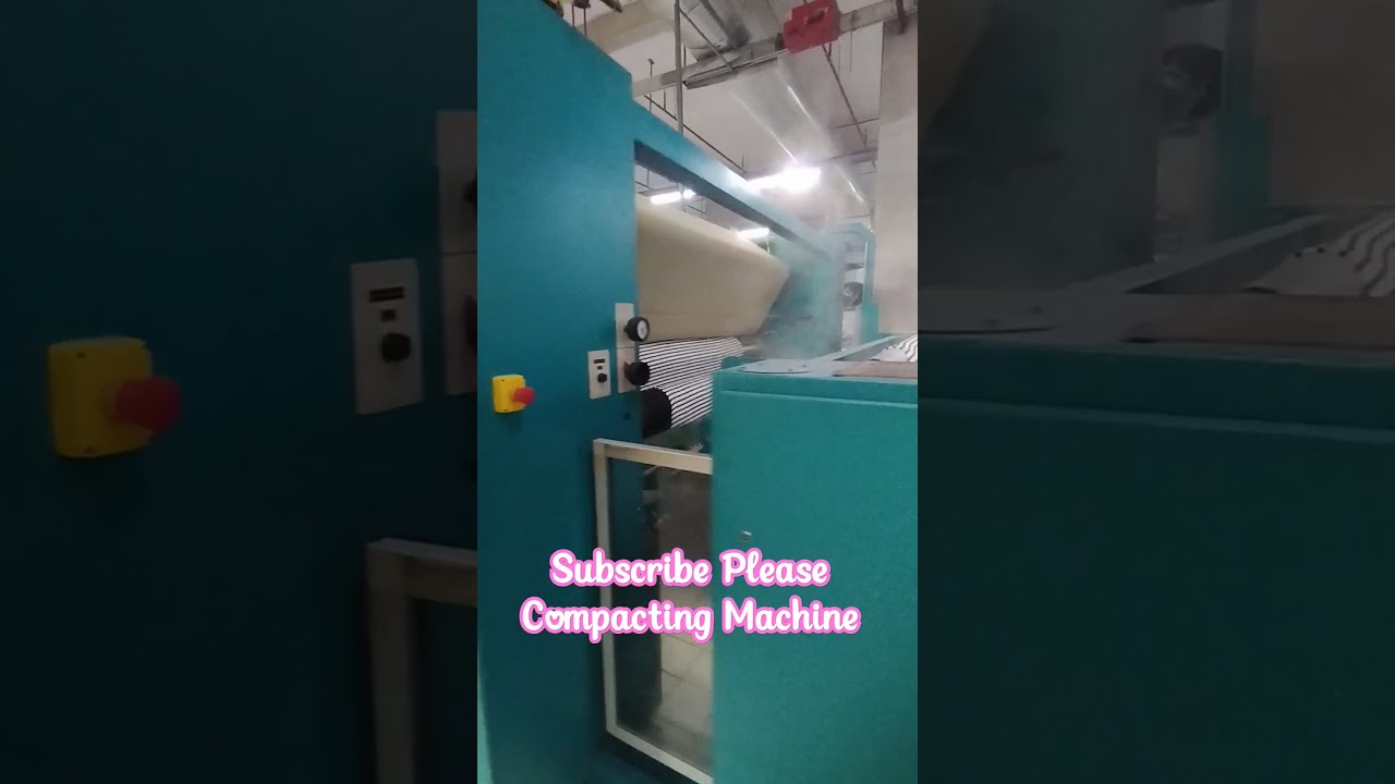 Compacting Machine (Finished Process) in dyeing - Textile Engineering 
