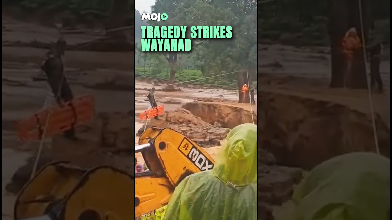 Dramatic Visuals Emerge From Wayanad After Landslide Ravages The Hill Station