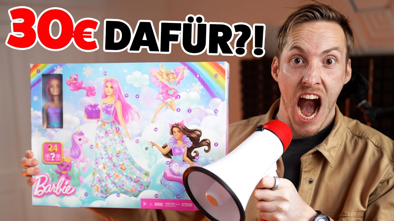 Der Barbie Adventskalender -Jedes Jahr SCHLIMMER?!