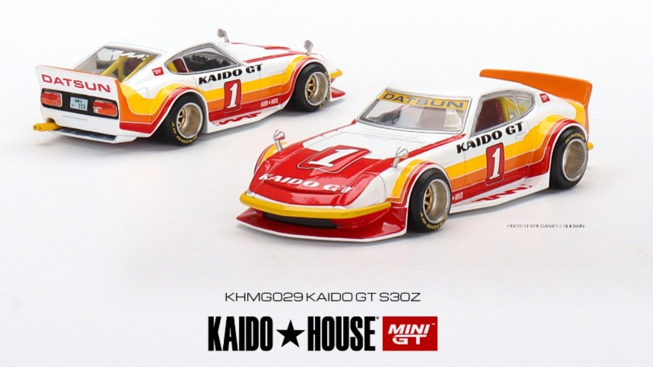 Mini GT Kaido House Datsun Fairlady Z V1 & V2 #29 & #30